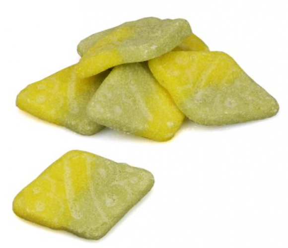 Bubs Sour Tutti Frutti Rombs 250 gram