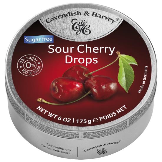 Cavendish Harvey Saure Kirsch-Drops 175g