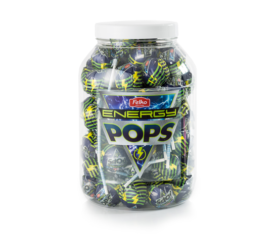 Felko Energy Pops 70 Stück – Lutscher-Nachfüllpack