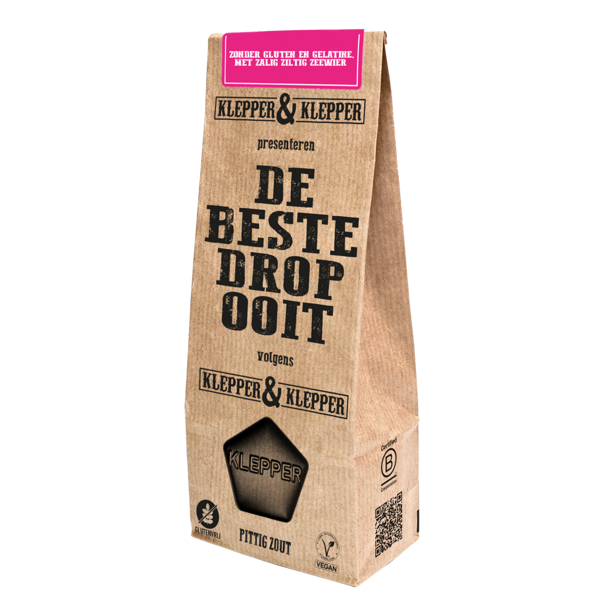 Klepper & Klepper Würziges salziges Lakritz 200 gram