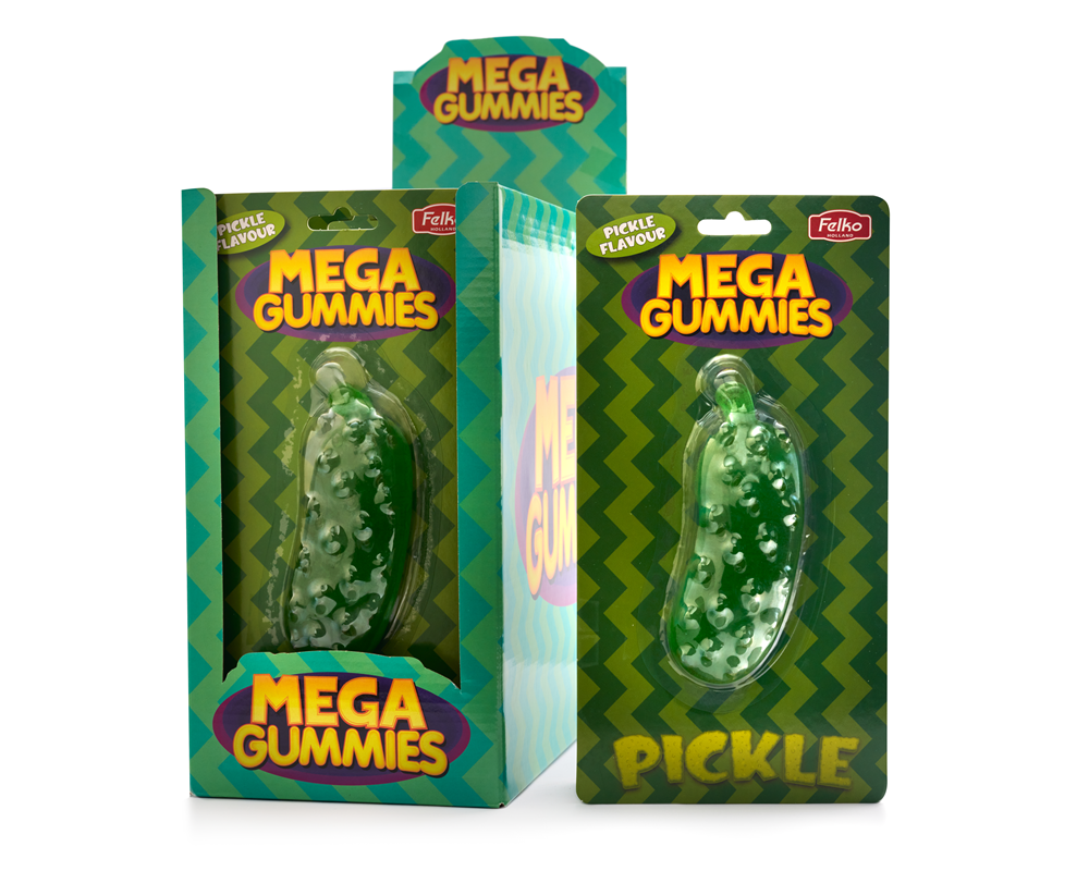 Mega Gummies Gurke 120 Gramm