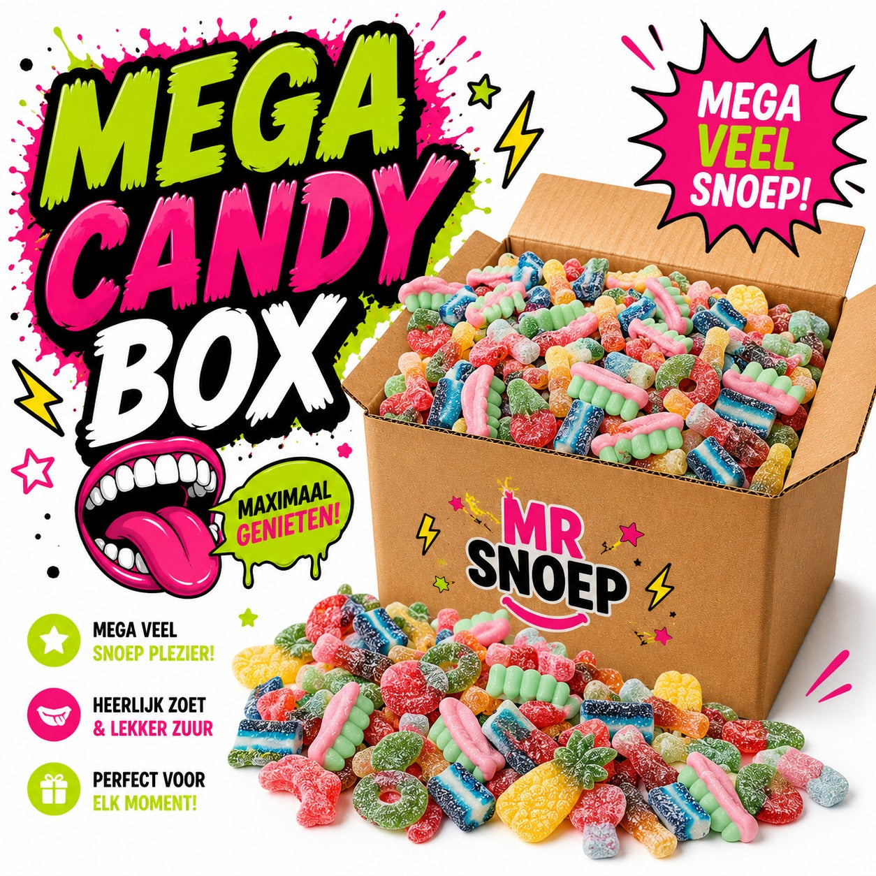 Süß & Sauer Mega Candy Box
