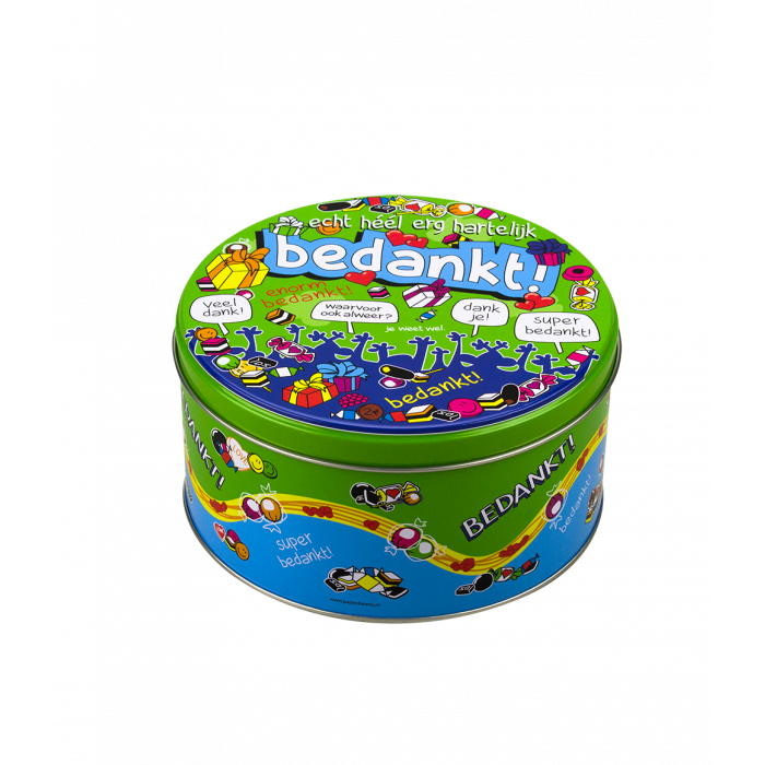 Filled Candy Jar Thank You and 500 Grams