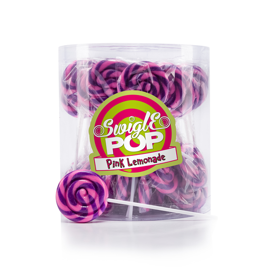 Swigle Pop Mini Pink Lemonade 50 stuks