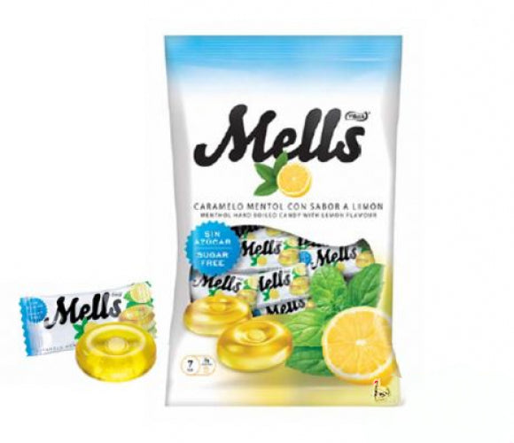 Vidal Lemon & Menthol Sugarfree 200 gram