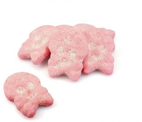 Bubs Foam Raspberry Skulls200 grams