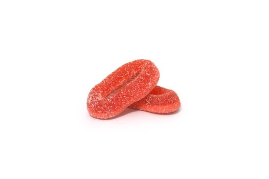 Damel Aardbei ringen 250 gram