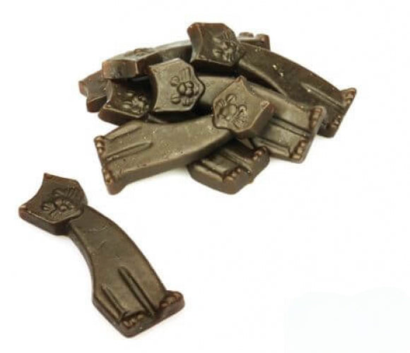 De Bron Licorice Cats Sugarfree 200 grams