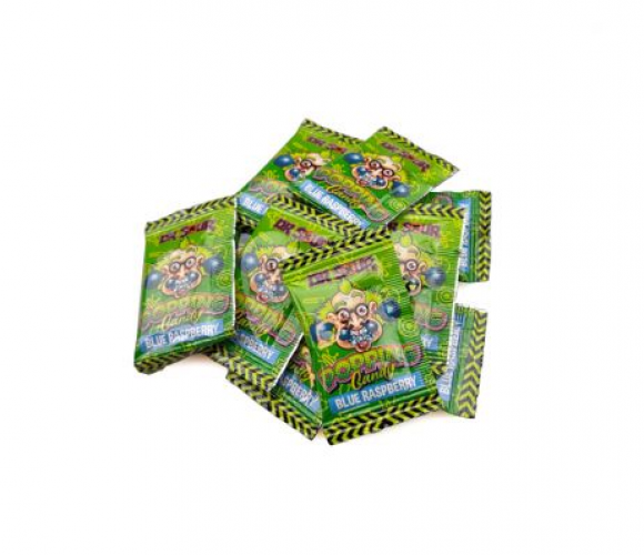 Dr. Sour Popping Candy Blue Raspberry