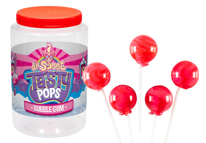 Dr. Sweet Tasty Pop Kaugummiblasen 70 Stück