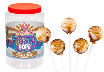 Dr. Sweet Tasty Pop Crazy Cola 70 Stück