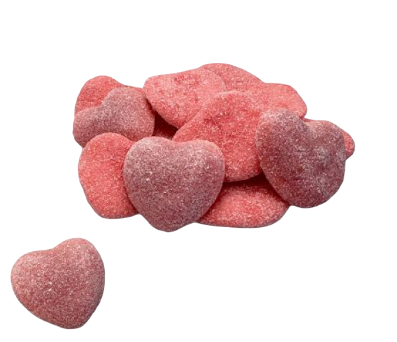 Dulce Plus Saure gefüllte rote Herzen 250 g