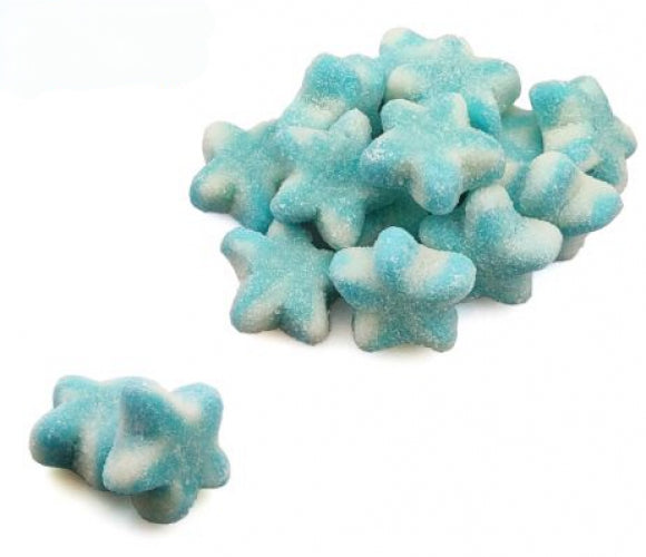 Dulce Plus Sugared Blue Twist Stars 200 gram