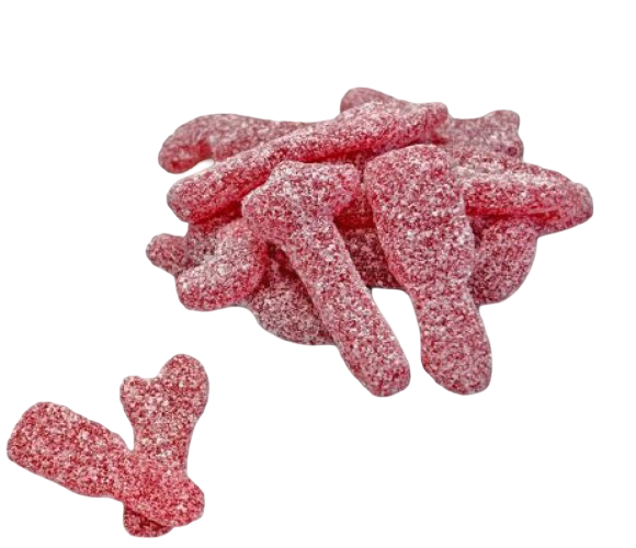 Dulce Plus Super saure rote Werkzeuge 250 Gramm