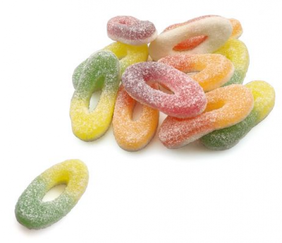 Frisia Fizzy Fruity Rings 200 gram
