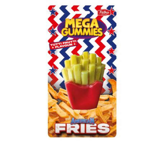 Mega Gummies American Fries 120 gram