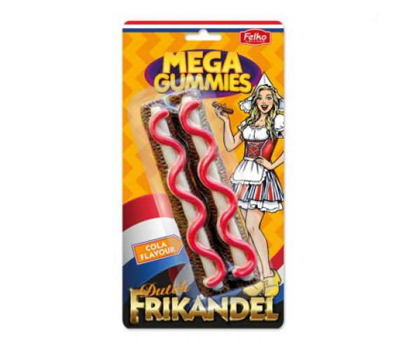 Mega Gummies holländische Frikandel 120 Gramm