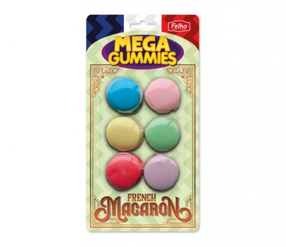 Mega Gummies Französische Macarons 120 Gramm