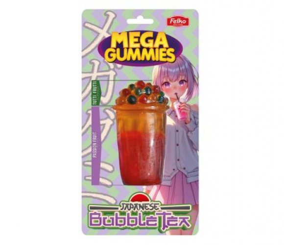Mega Gummies Japanese Bubble Tea 120 gr