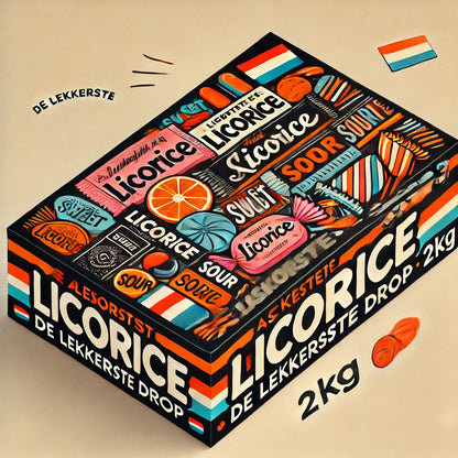 Candycompany Kiloknaller Lakritzbox 2 kg