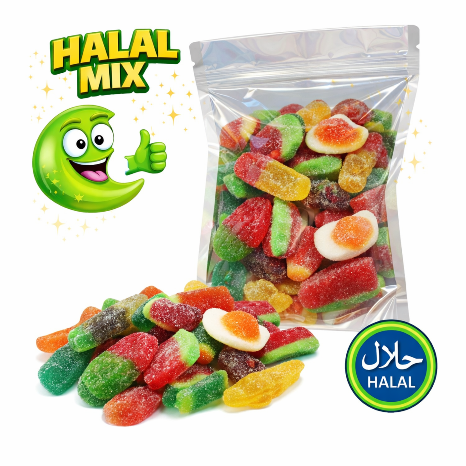 Candycompany Halal Süßigkeiten-Mix 1 kg
