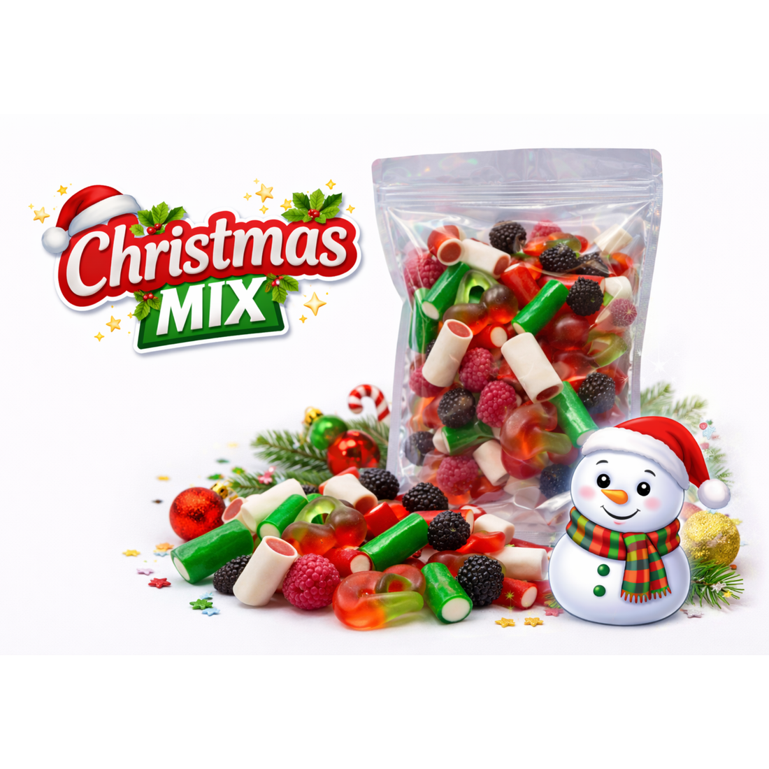 Kerst Snoepmix 200 gram
