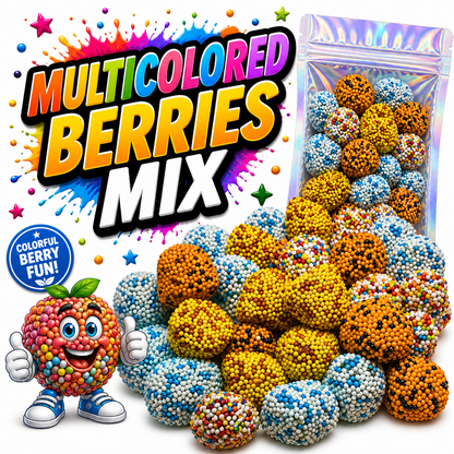 Süßer verrückter Beeren-Mix