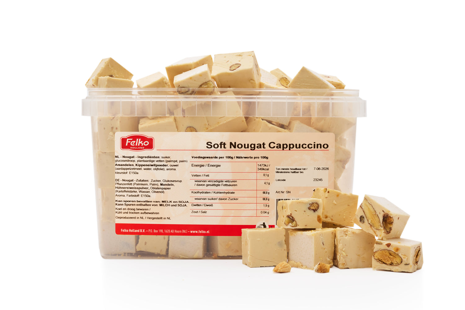 Soft Nougat Cappucino 250 grams 