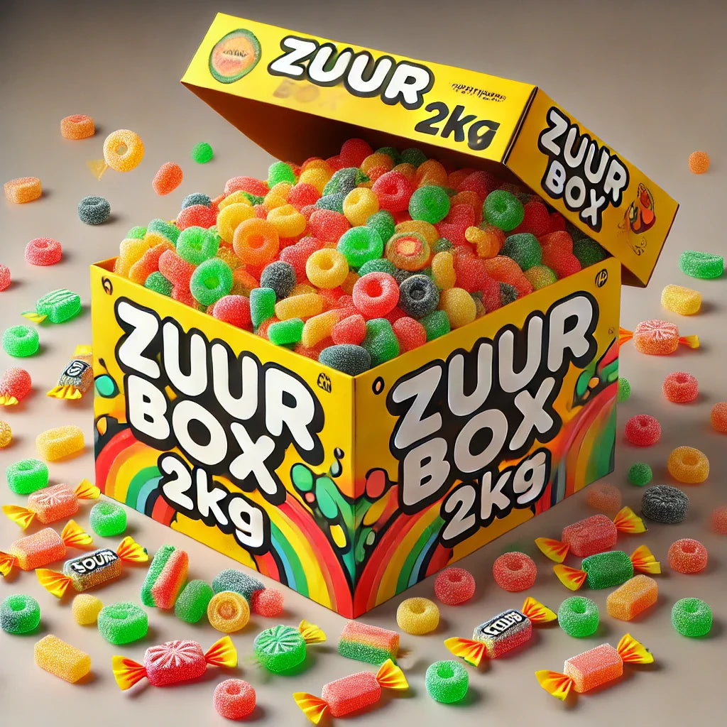 Candycompany Saure Süßigkeitenbox 2 kg
